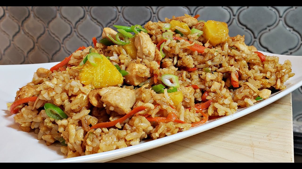 Pineapple fried rice