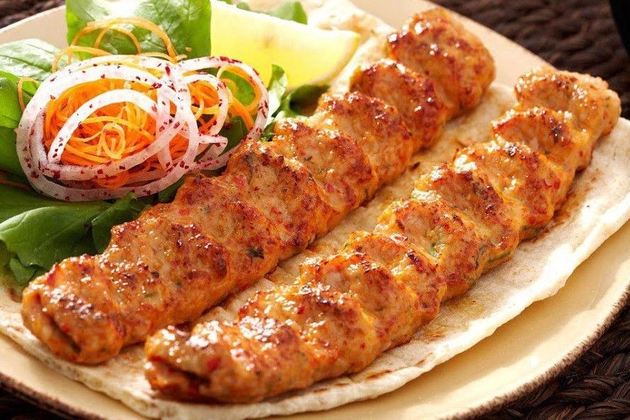 Seekh kebabs